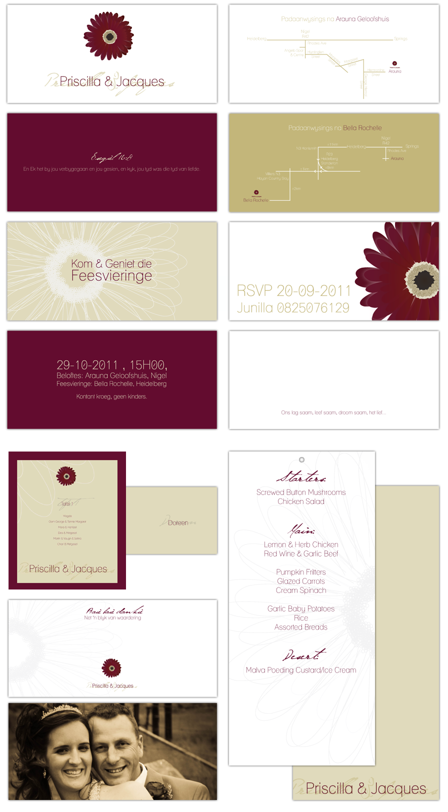 Wedding Stationary Design