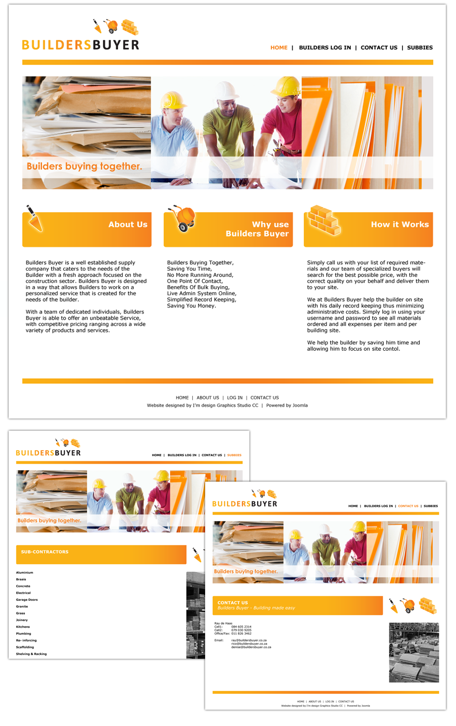 Builders Buyer Website