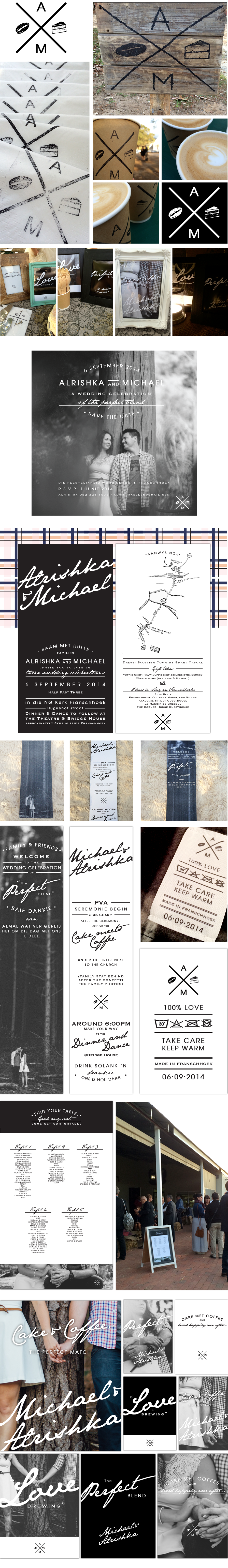 Michael & Alrishka Wedding ID and Stationary